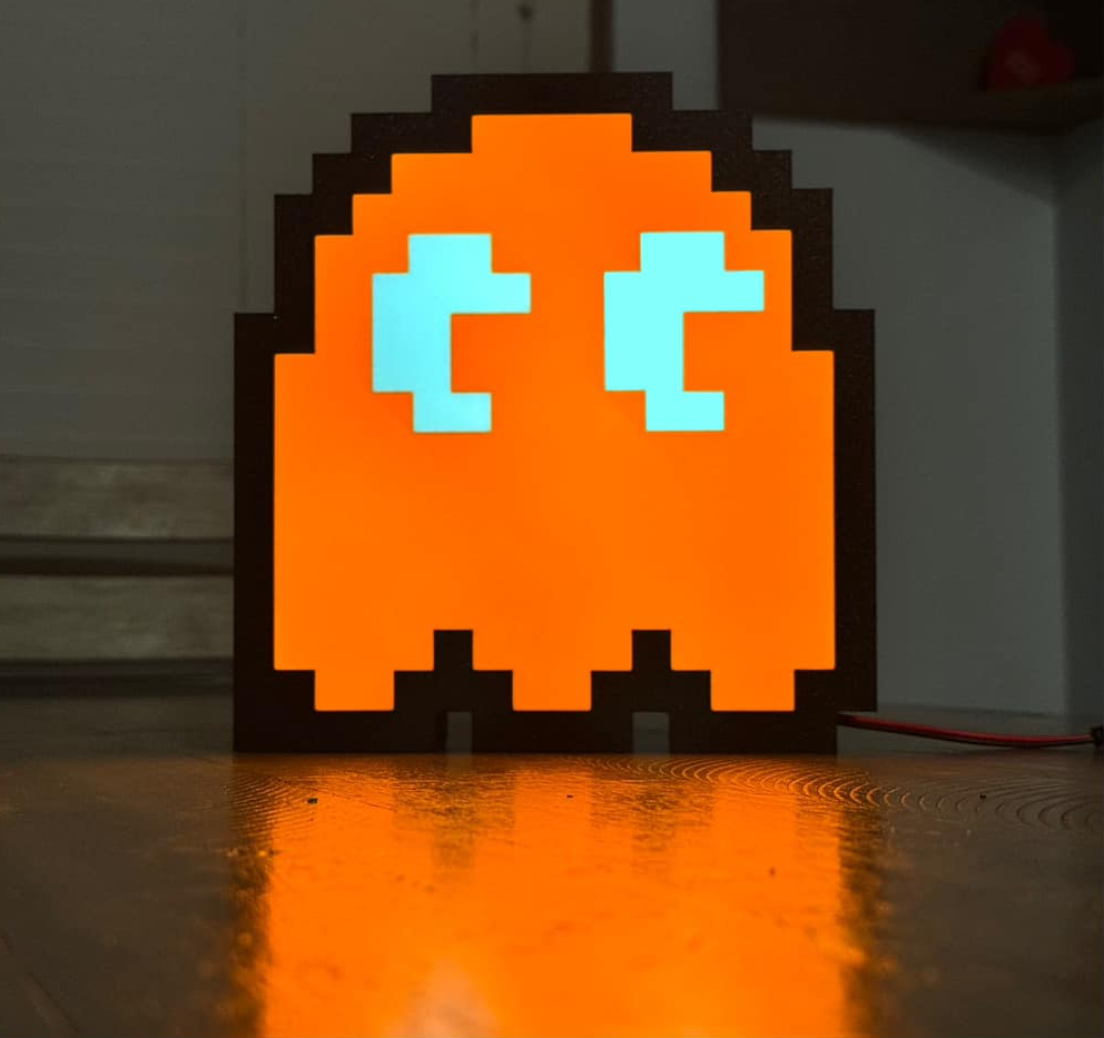 Pac-Man LED Lightbox