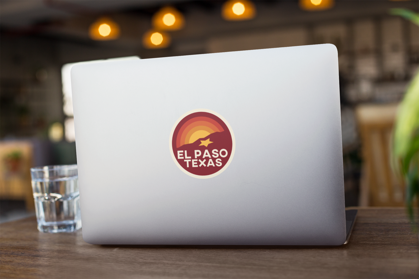 El Paso - 3" Round Sticker