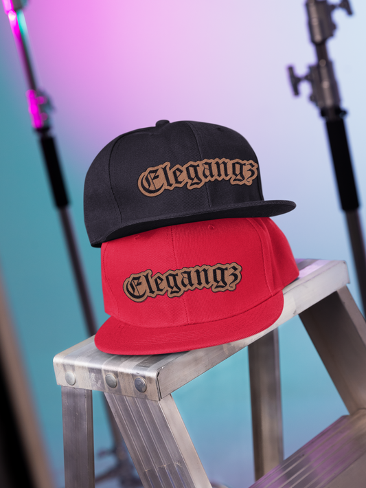 Elegangz - Leather patch hat