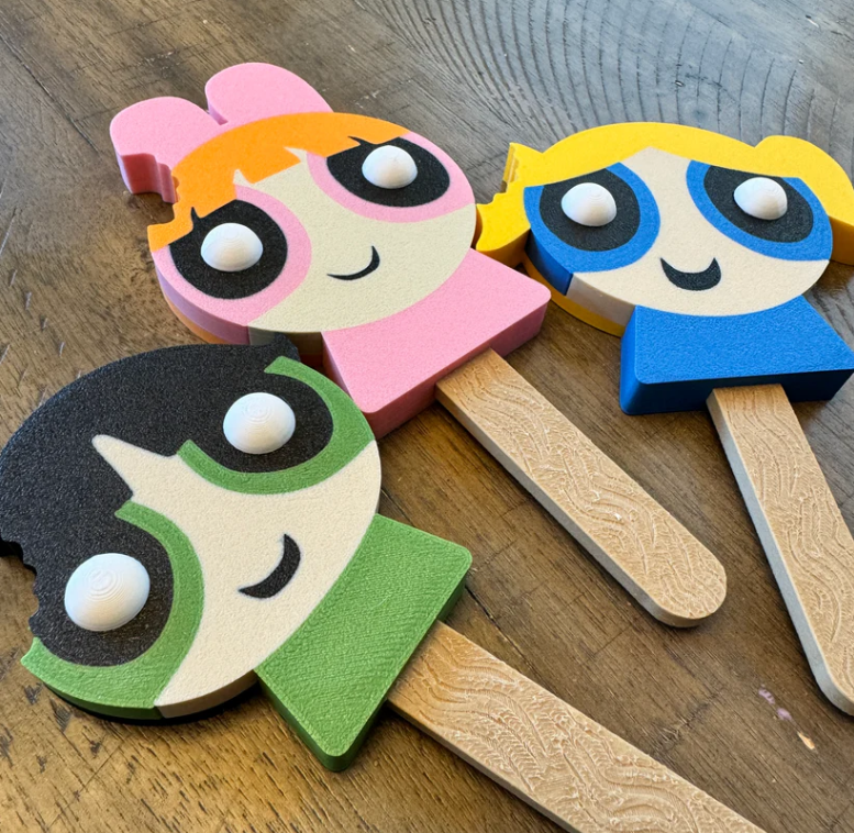 Power Puff Girls Popsicle